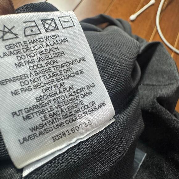 SER.O.YA Sheer Mesh Bodice Levina Dress Ruched Long Sleeve Black Size XS NWT - Picture 10 of 12